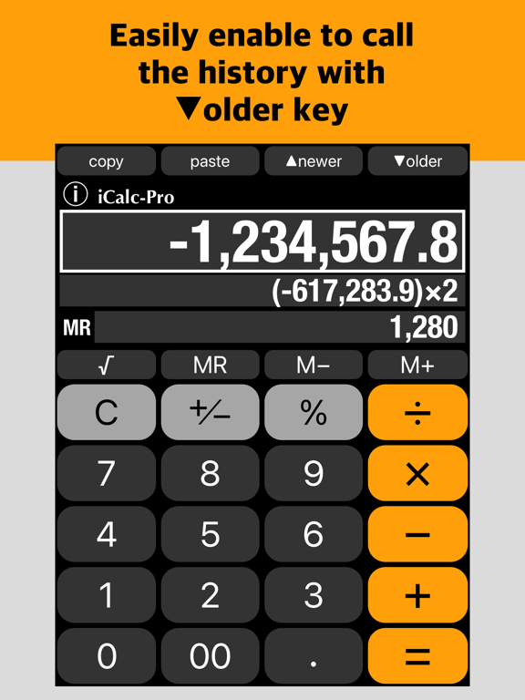 Screenshot #5 pour Calculator iCalc-Pro - No ads