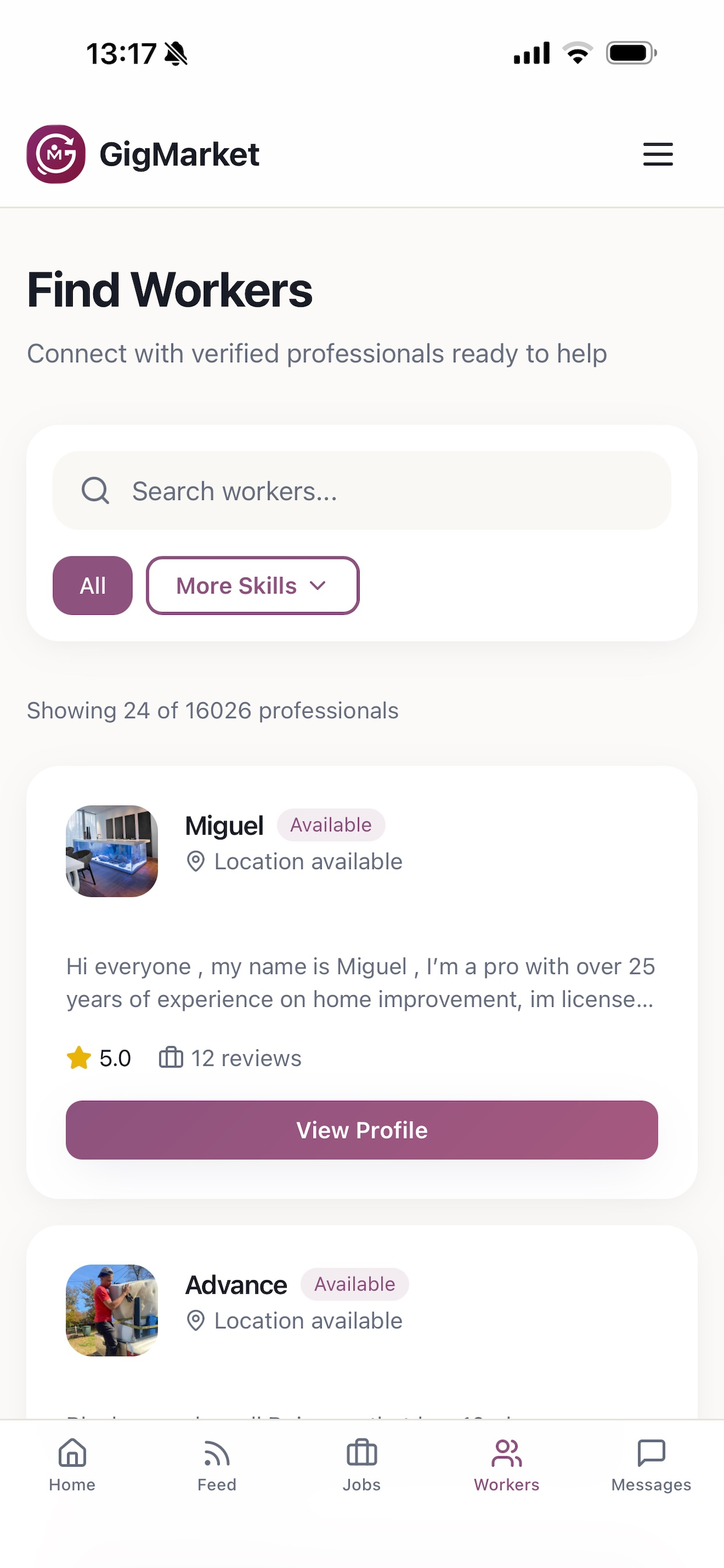 GigMarket screenshot 5
