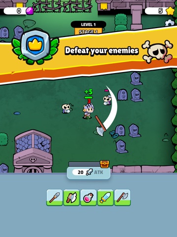 Dungeons and Bags Auto Battler iPad screenshot
