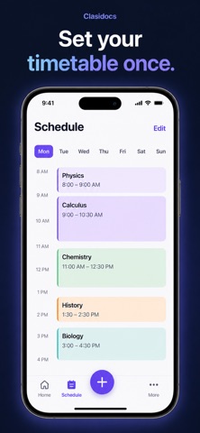 Clasidocs: Notes & Timetable Screenshot 5 of 6