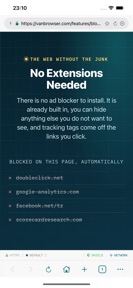 VanBrowser: Private Browser screenshot