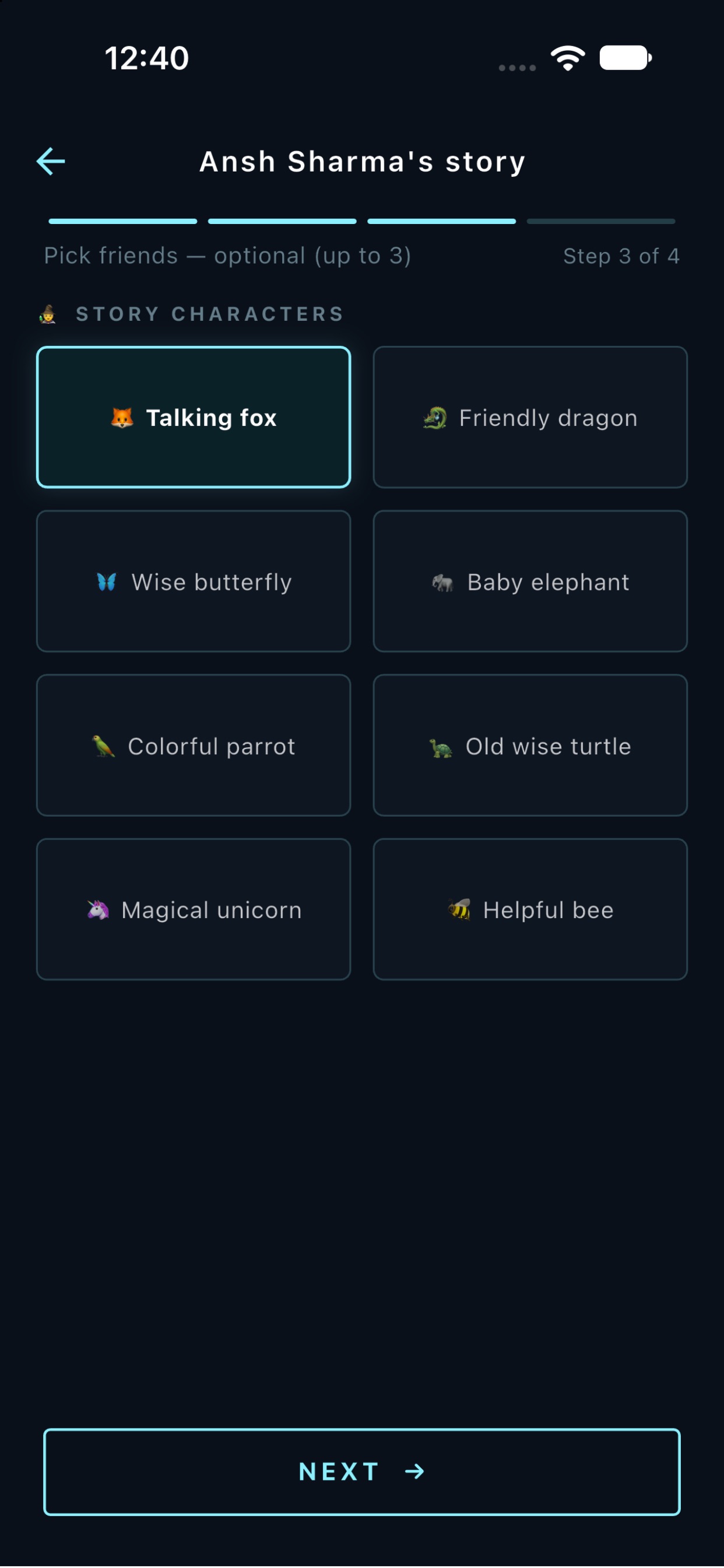 Screenshot 4 of StorySparkle: Bedtime Stories