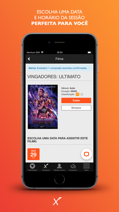 Velox Tickets Screenshot