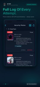 CrookCatcher - WTMP Anti Theft screenshot