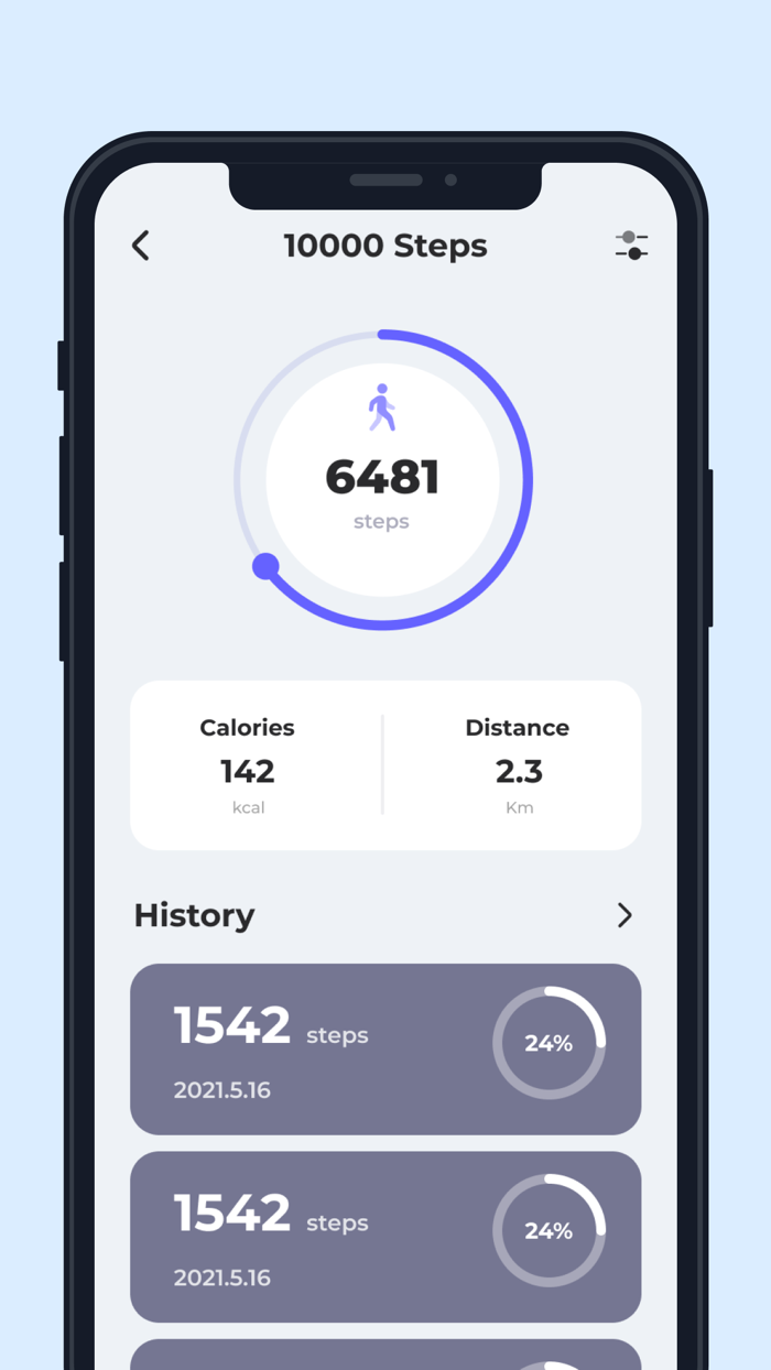 Pedometer - step track
