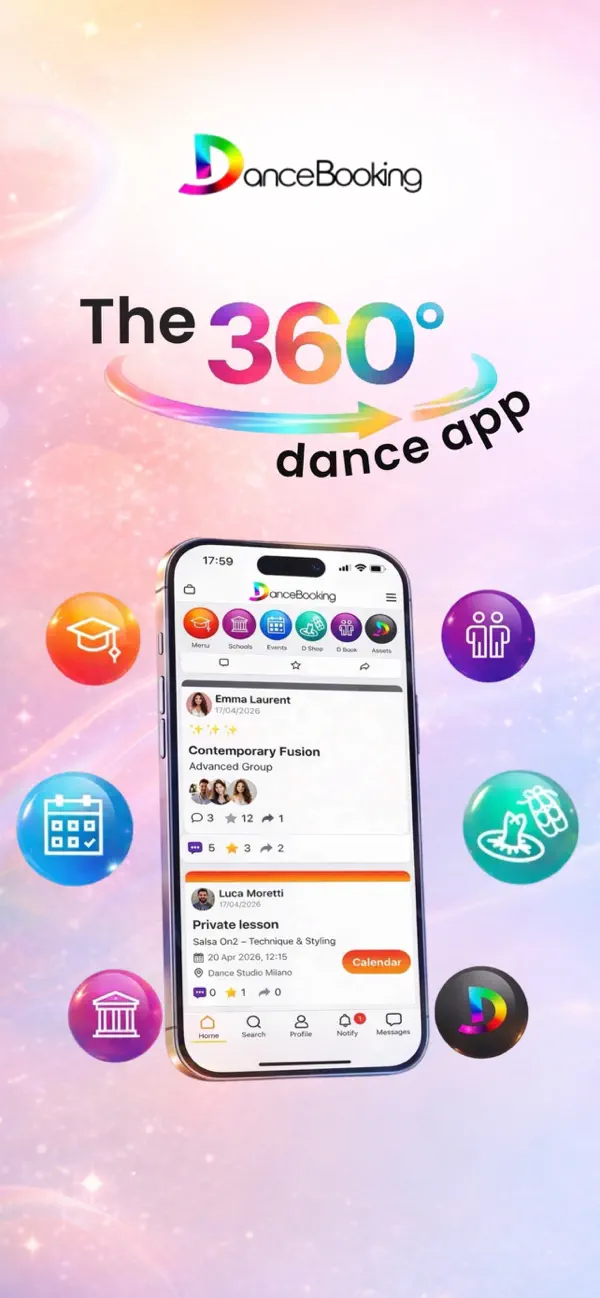 Screenshot #1 pour DanceBooking