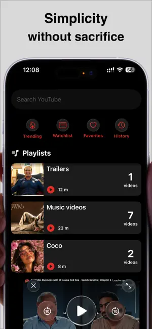 Tuber for YouTube screenshot 1