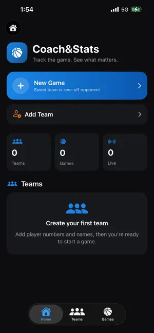 Coach&Stats screenshot 2