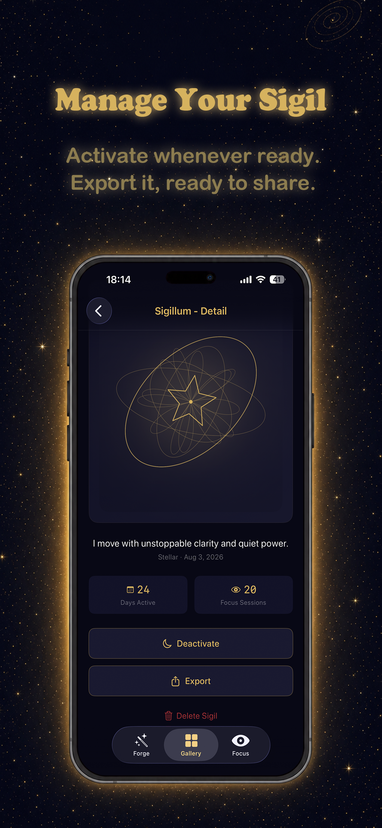 Sigil Maker: Manifest & Focus screenshot 4