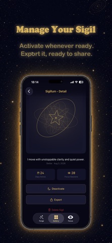 Sigil Maker: Manifest & Focus Screenshot 4 of 6