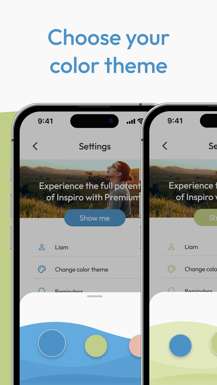 Inspiro - Daily self-reminders