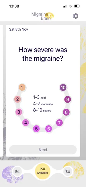 Migraine Brain screenshot 1