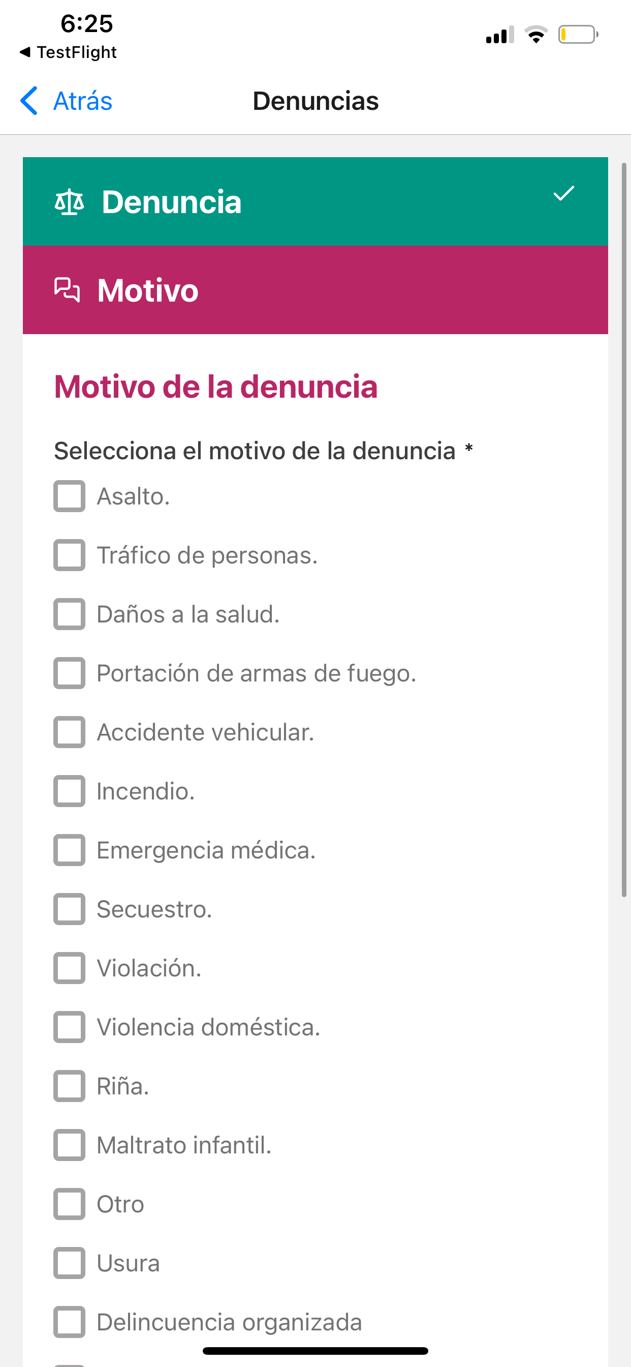 Denuncia Chiapas screenshot 7