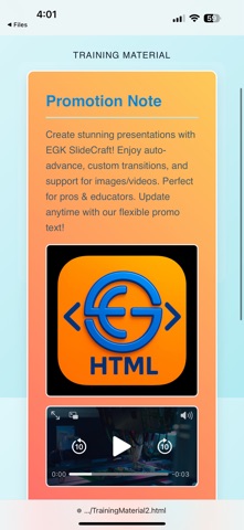 EGKSlideCraft screenshot