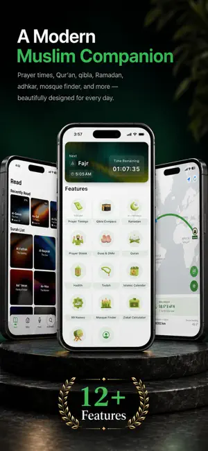 Kitabi: Prayer Times & Quran screenshot 1