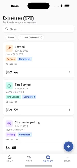 Car Manager: Vehicle Log screenshot 3