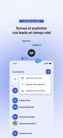 WEMET : Scanner de leads screenshot