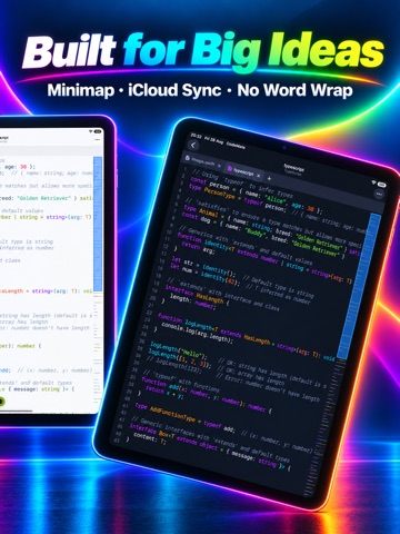 CodeMate - Editor de código iPad screenshot 5