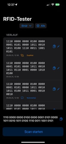 RfidAPP screenshot
