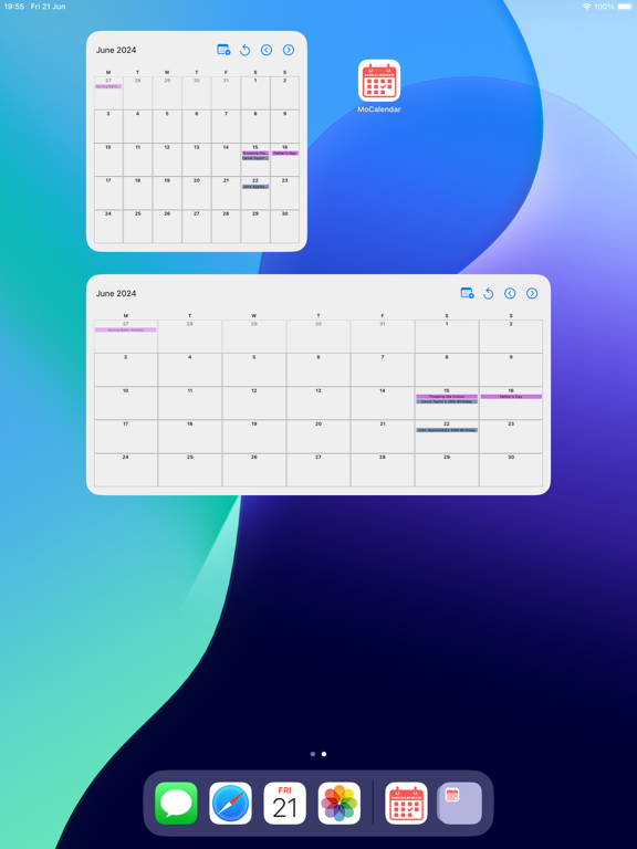 Screenshot #4 pour Calendar Widgets |  MoCalendar