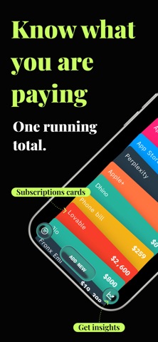 WhatPay: Bills & Subscriptions Screenshot 1 of 7