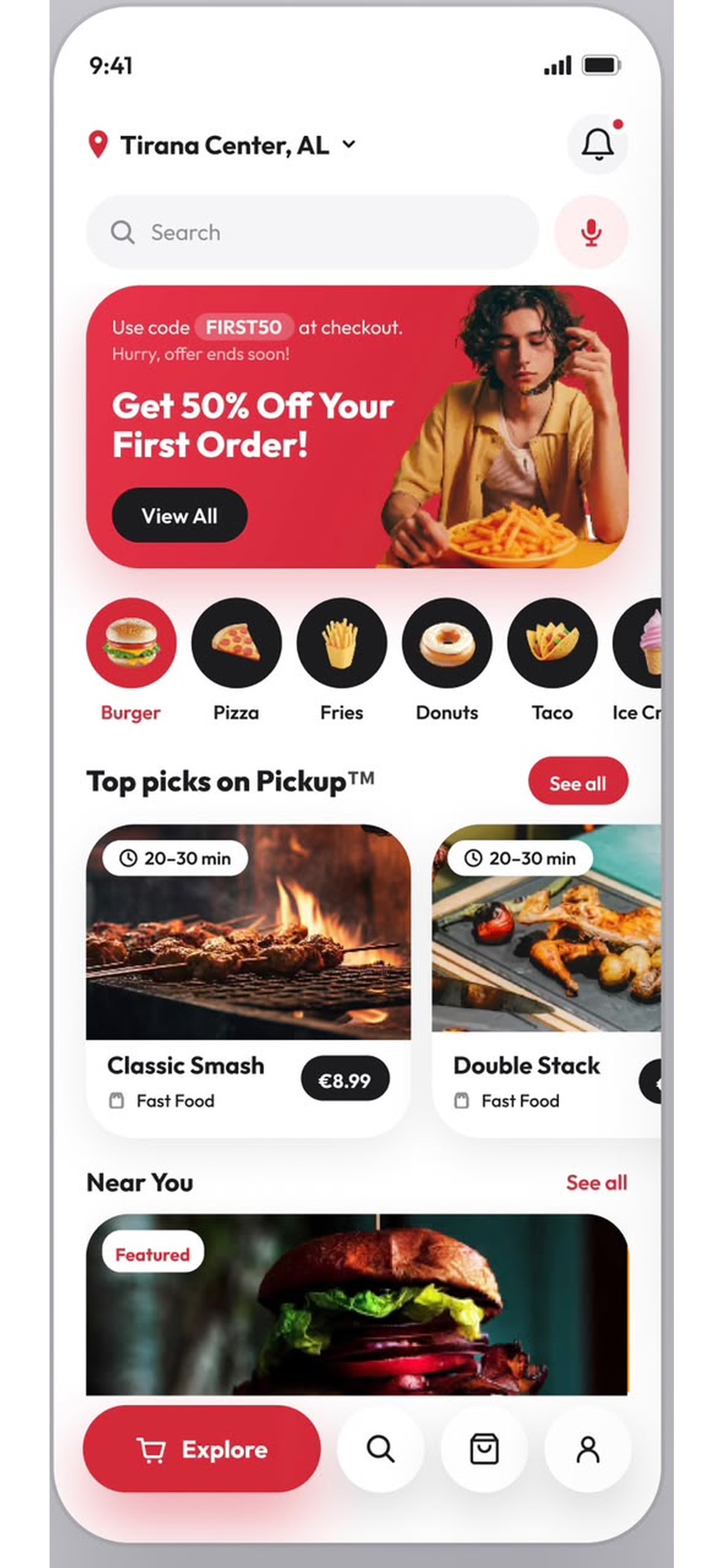 Screenshot 1 of PickUp Delivery Company