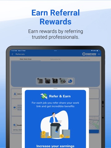 SWEVEN Marketplace iPad screenshot