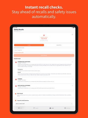 AutoDex AI iPad screenshot