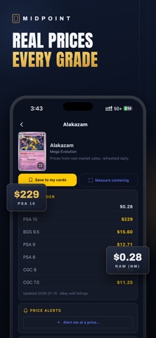 Midpoint: AI Card Grading Scan Screenshot 5 of 8
