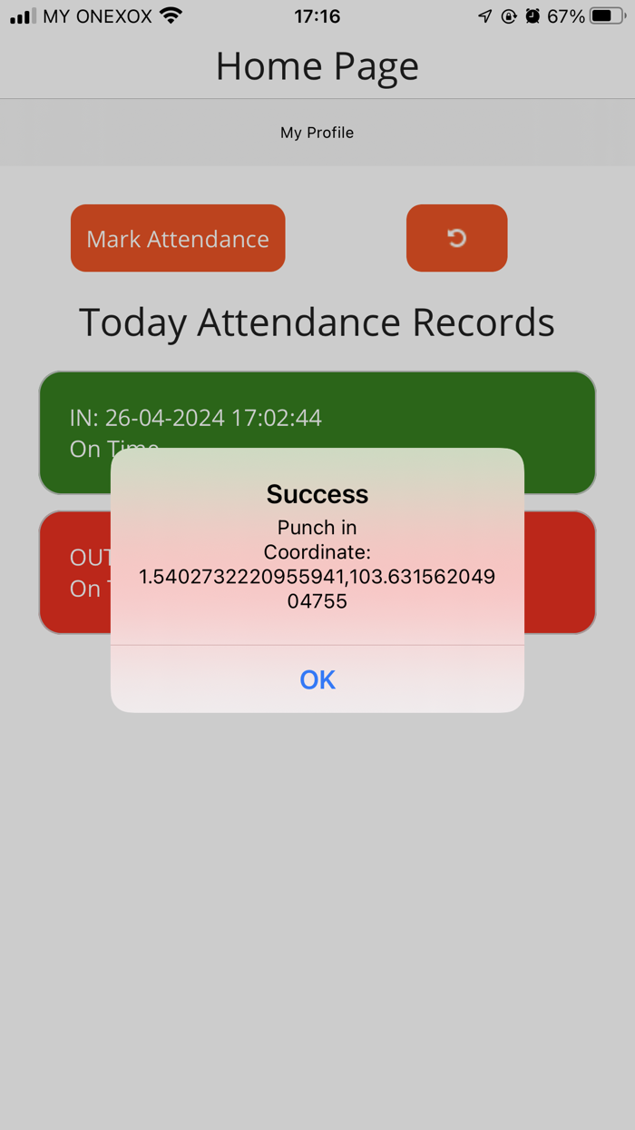 IMA Attendance App