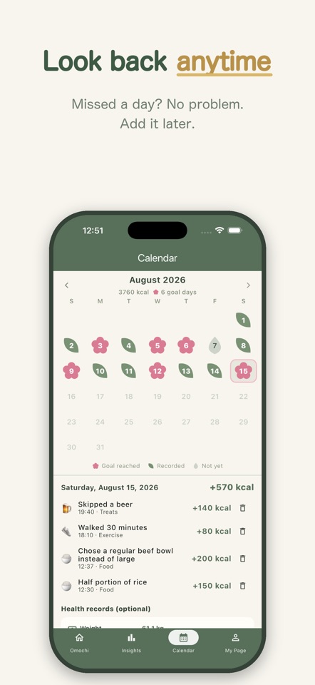 CaloriBank screenshot 6
