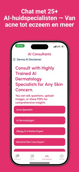 Derma AI: AI voor dermatologie iPhone screenshot 4