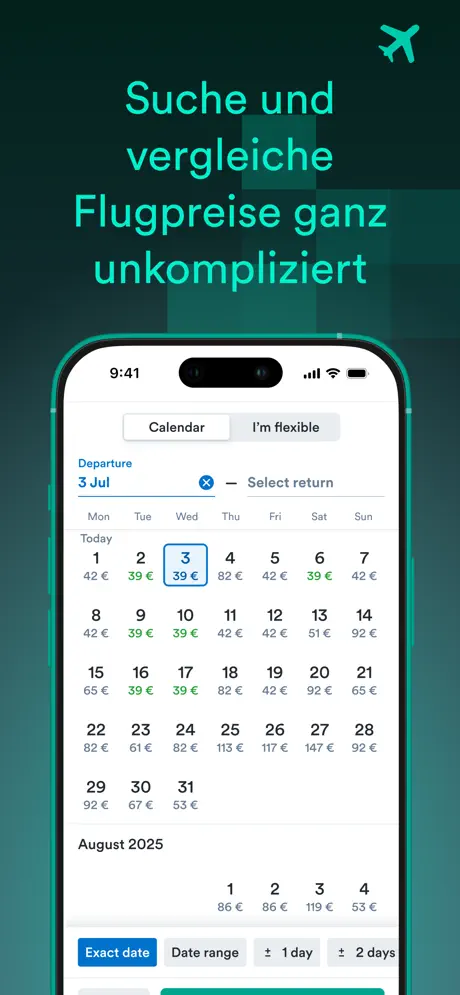 Kiwi.com – billige Flüge‑App screenshot 3