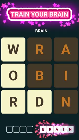 WordBrain: classic word puzzle screenshot 1