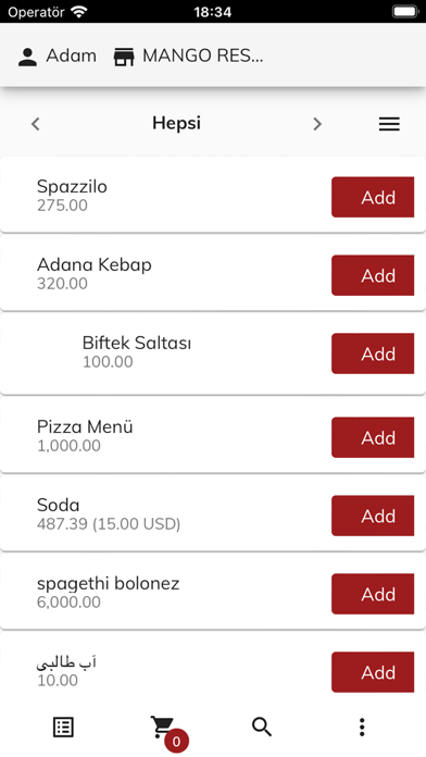 Elektra Mobile Pos Screenshot