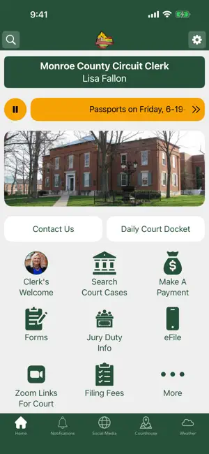 Monroe Circuit Clerk IL screenshot 1
