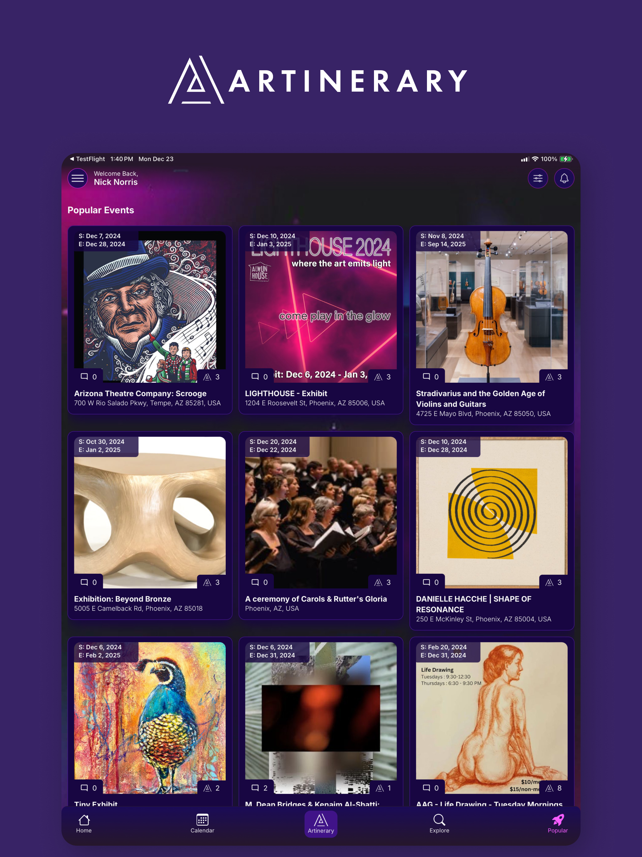 Artinerary by Artlink