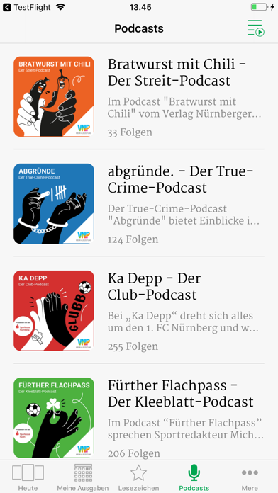 Nürnberger Zeitung E-Paper Screenshot