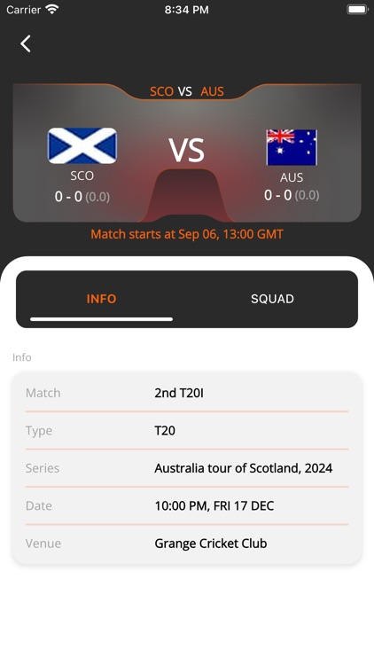 Smart Cricx - Live Score screenshot-3