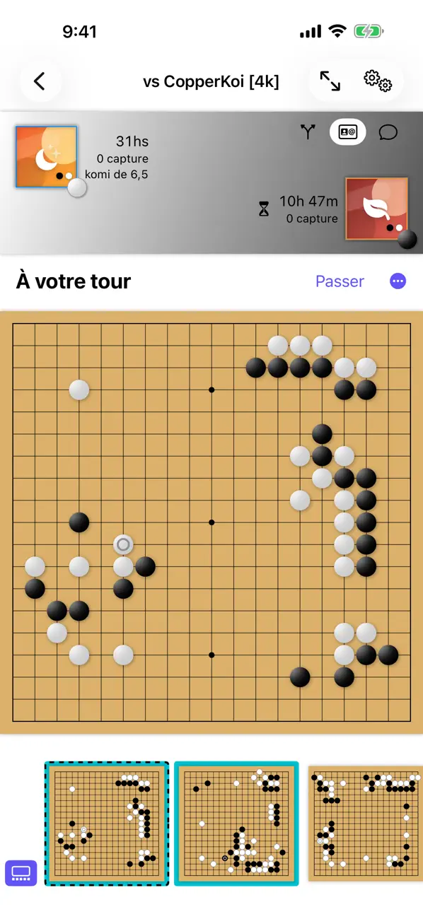 Screenshot #1 pour Surround - Jeu de Go en ligne