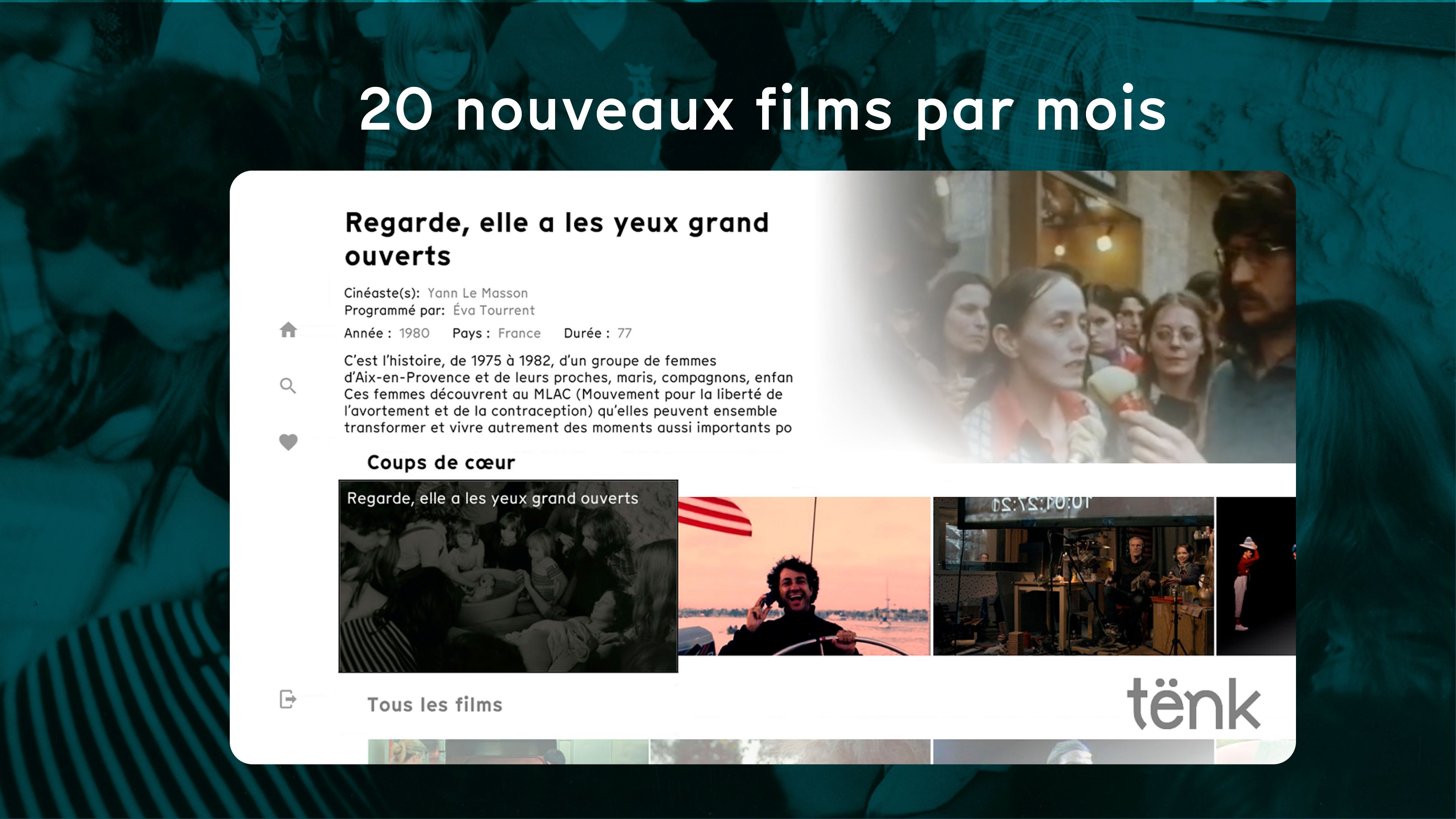 Tënk – Le cinéma documentaire screenshot 3