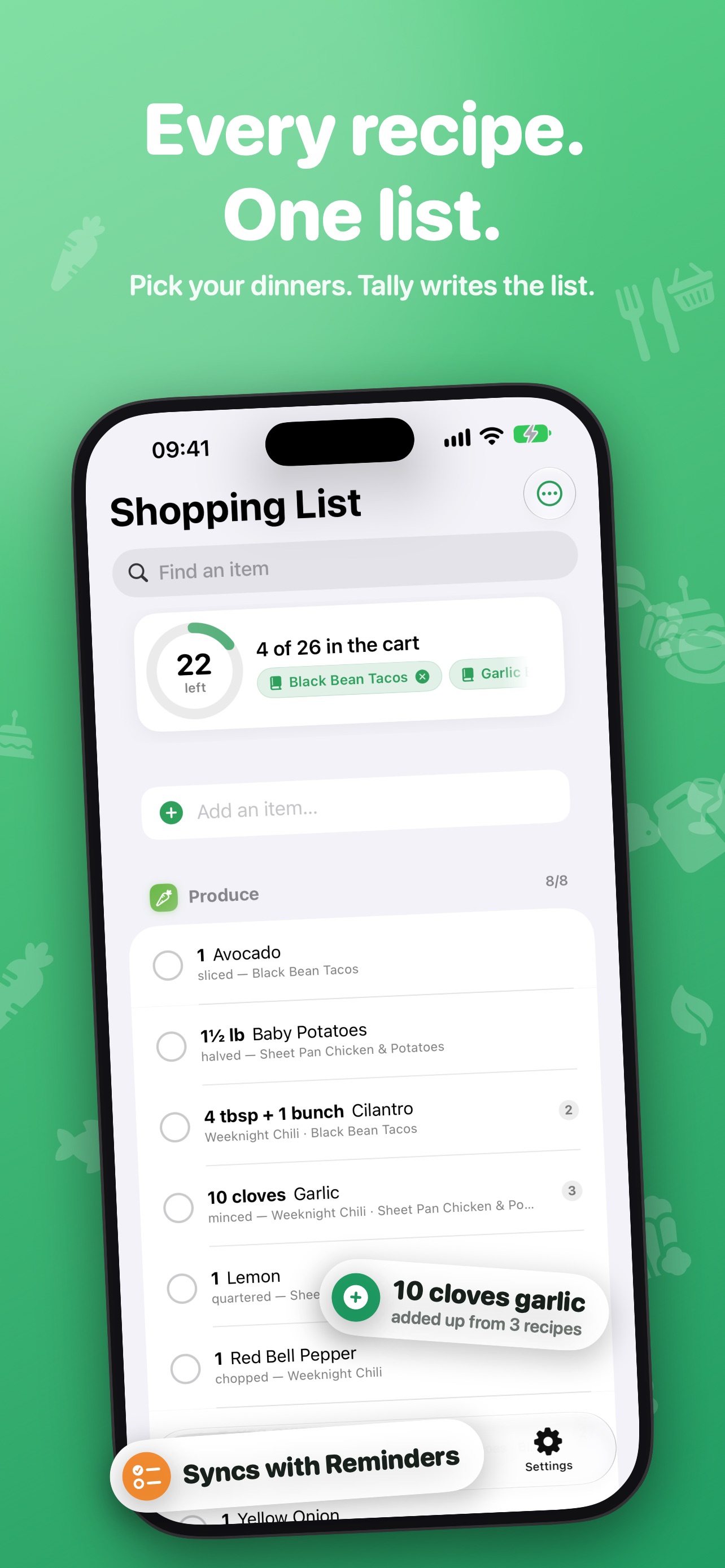 Screenshot 1 of Pantry - Recipe Organizer