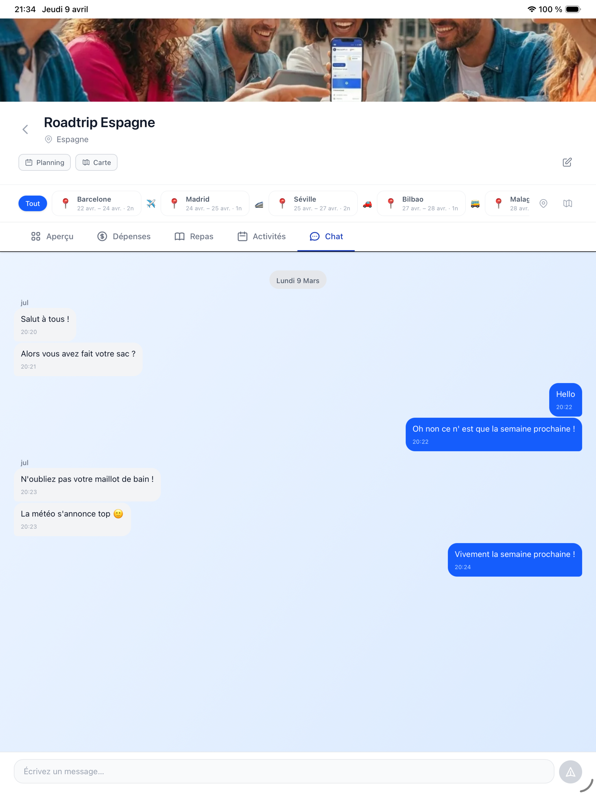 WeTrips screenshot 17