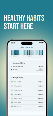 Hydration Coach: Water Tracker Screenshot 3 of 5