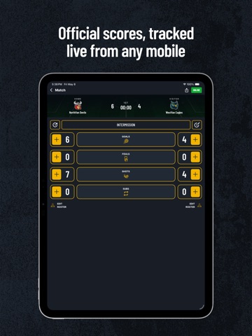 SportNinja iPad screenshot