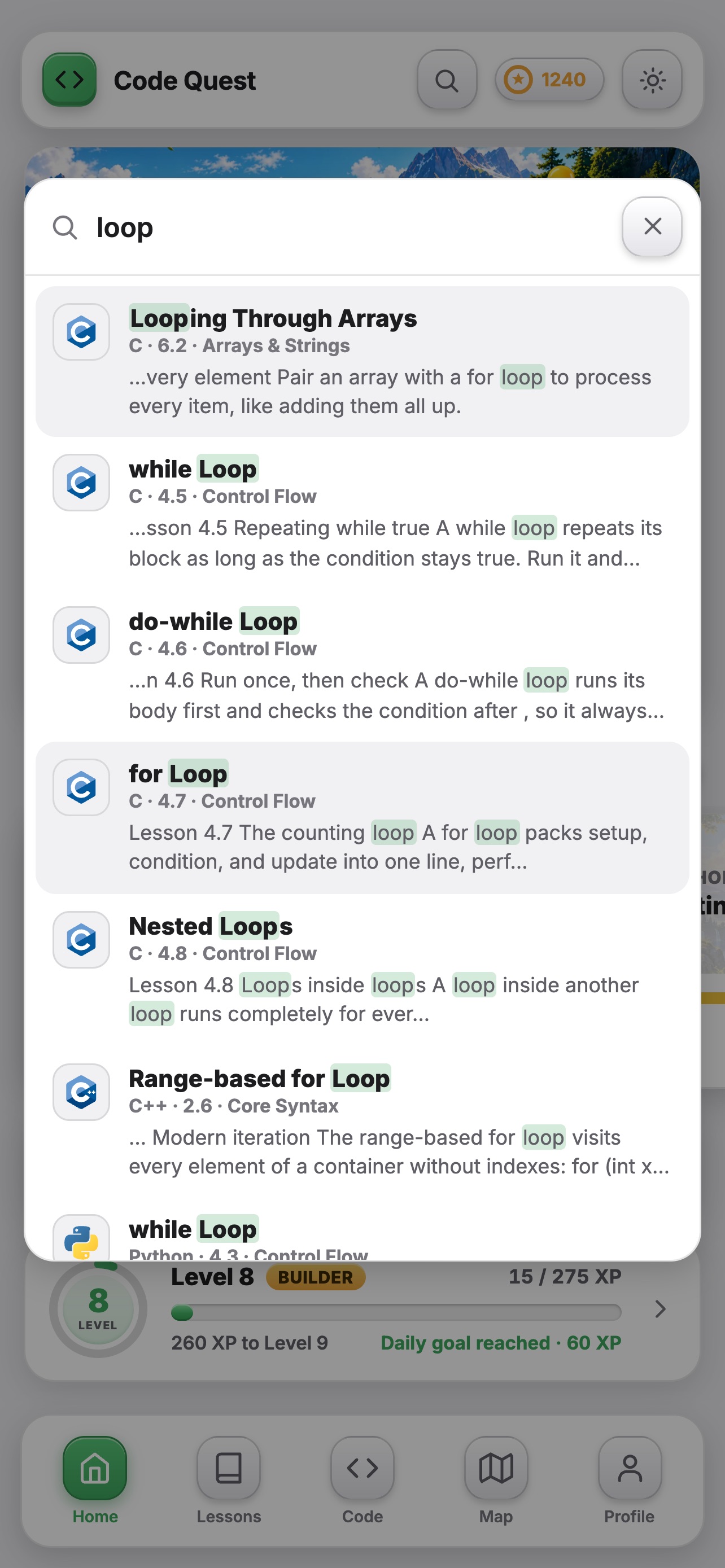 Screenshot 6 of Code Quest Pro