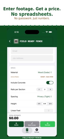 Field Ready Fence screenshot