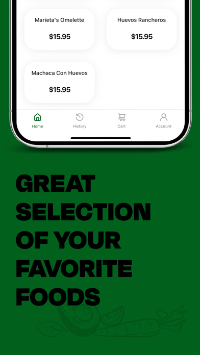 Marieta's iPhone screenshot 2 - Food & Drink app