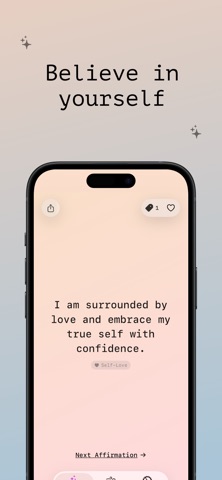 Caelis: Daily Affirmations screenshot