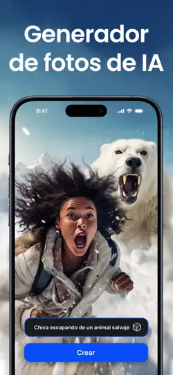 Captura de pantalla de ARTA: Generador De Imágenes IA en iPhone 3